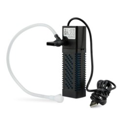 Aqua Natura, filtr do akwarium, czarny, ABS,  36x28x125 mm