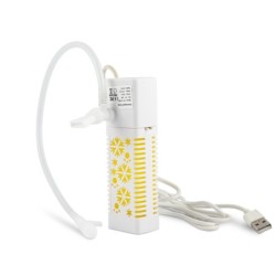 Aqua Natura, filtr do akwarium, biały, ABS, 36x28x125 mm