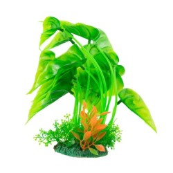 Aqua Natura,  roślina, do dekoracji akwarium, zielona, plastikowa, 15-20cm, kompozycja wodna