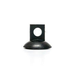 Przyssawka do akwarium, czarna, 23x18 mm, śr. uchwytu 7 mm 50szt./op.