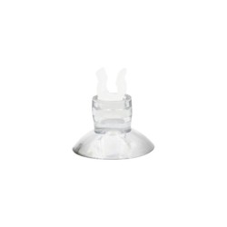 Przyssawka do akwarium, przezroczysta, biały uchwyt, 5×25 mm 50szt./op.