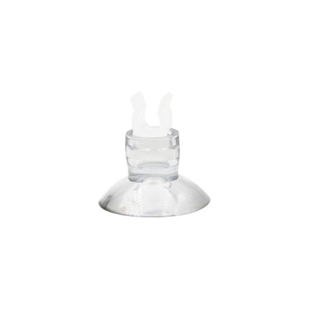 Przyssawka do akwarium, przezroczysta, biały uchwyt, 5×25 mm 50szt./op.