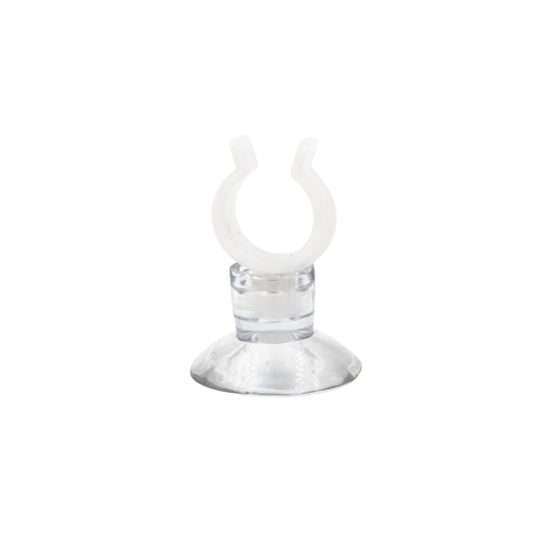 Przyssawka do akwarium, przezroczysta, biały uchwyt, 13×25 mm 50szt./op.