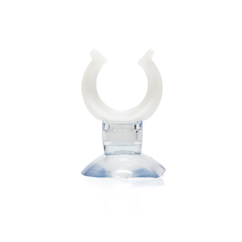 Przyssawka do akwarium, przezroczysta, biały uchwyt, 16×25 mm 50szt./op.