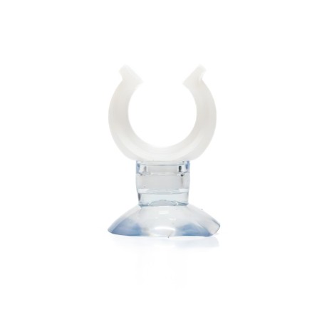 Przyssawka do akwarium, przezroczysta, biały uchwyt, 16×25 mm 50szt./op.