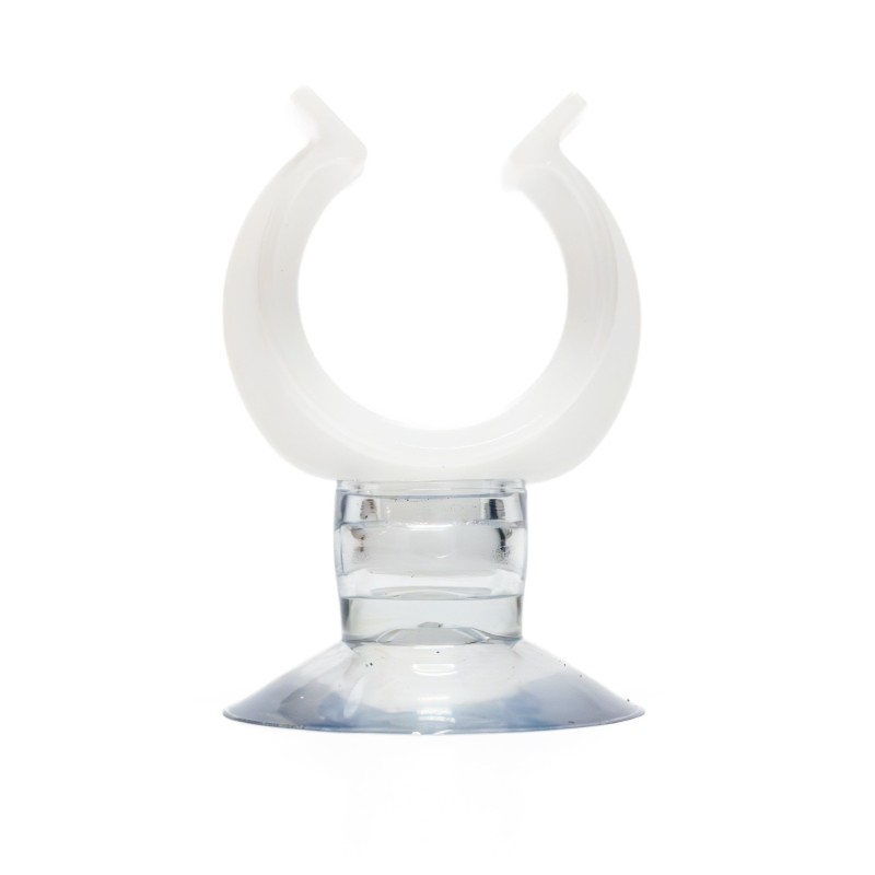 Przyssawka do akwarium, przezroczysta, biały uchwyt, 17×25 mm 50szt./op.