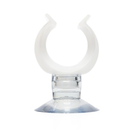 Przyssawka do akwarium, przezroczysta, biały uchwyt, 17×25 mm 50szt./op.