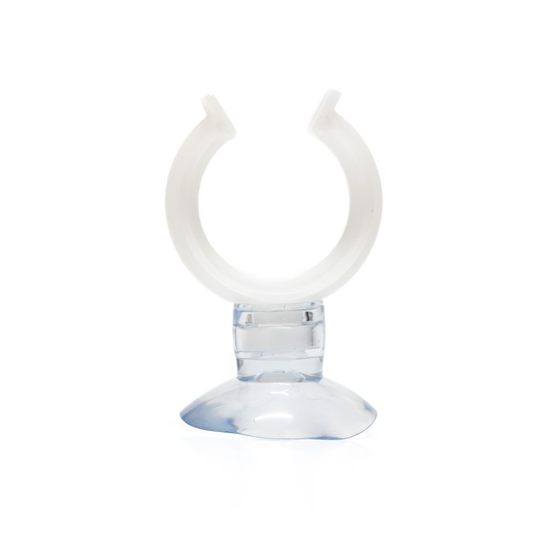 Przyssawka do akwarium, przezroczysta, biały uchwyt, 20×25 mm 50szt./op.