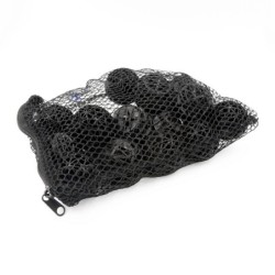 Aqua Natura,kule bio ball 36mm, z rdzeniem gąbkowym, z siatką, 18szt w opakowaniu