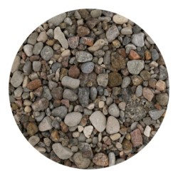 Aqua Natura,Caparo Gray, żwirek dekoracyjny do akwarium, naturalny, 1-8  mm, 0,8 kg