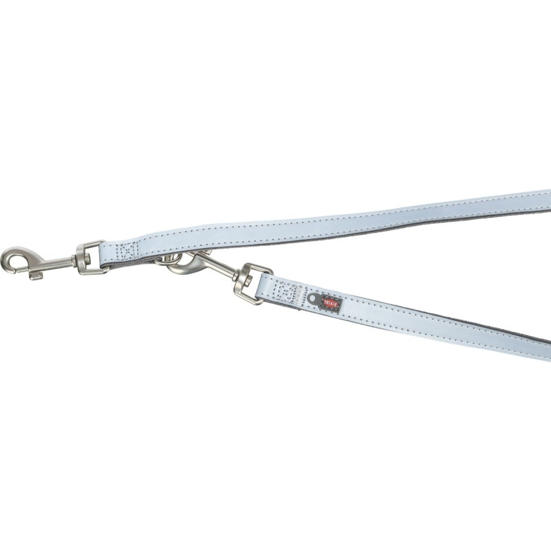 Premium Reflect, smycz regulowana, dla psa, grafitowa, M–L: 2.00 m/20 mm, odblaskowa