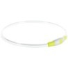 Obręcz z podświetleniem ,USB, L–XL: 65 cm/ 8 mm, zielona