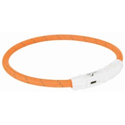 Pierścień z lampą błyskową  USB, L–XL: 65 cm/o 7 mm,pomarańczowy