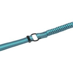 Smycz do joggingu, 1.33–1.80 m/20 mm, szaro/zielona