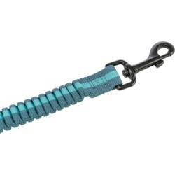 Smycz do joggingu, 1.33–1.80 m/20 mm, szaro/zielona