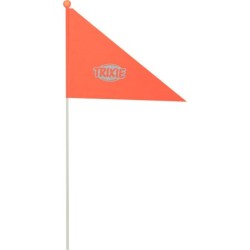 Przyczepka rowerowa, czerwono-czarna, M: 63 × 68 × 75/137 cm