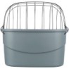 Kosz na rower, przedni, dla psa/kota, szary, plastik, 42 × 39 × 30 cm