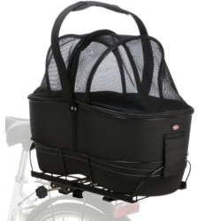 Kosz na rower, na szerokie bagażnki, 29×49×60cm, czarny