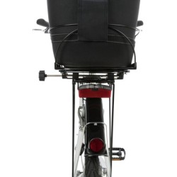 Kosz na rower, na szerokie bagażnki, 29×49×60cm, czarny