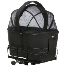 Torba rowerowa, 48 × 29 × 42 cm, czarna