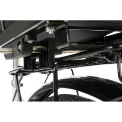 Torba rowerowa, 48 × 29 × 42 cm, czarna