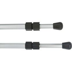 Krata do samochodu S: 113–180 cm W: 46–60 cm, srebrno/czarna