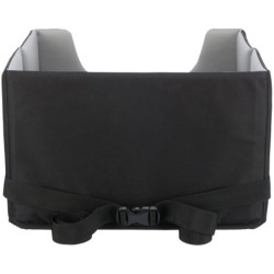 Fotelik samochodowy, dla psa/kota, czarny/szary, 45 × 28 × 40 cm