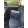 Fotelik samochodowy, dla psa/kota, czarny/szary, 45 × 28 × 40 cm