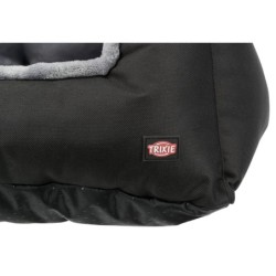 Fotelik samochodowy, czarny/szary, 50 x 40 x 50 cm