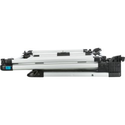 Barierka do bagażnika samochodowego, zapobiega wyskakiwaniu z bagażnika, srebrna/czarna, 94–114 × 69 cm, regulowana