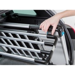 Nakładka górna do prod. 13201, przedłużająca, srebrna/czarna, 92 x 27 x 4 cm, regulowana