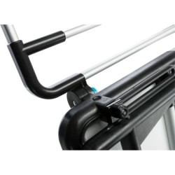 Nakładka górna do prod. 13201, przedłużająca, srebrna/czarna, 92 x 27 x 4 cm, regulowana