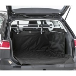 Mata do bagażnika, czarna, 2,10 × 1,75 m, wysokie boki