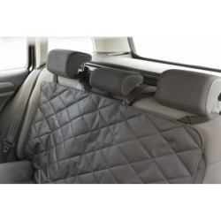 Siedzisko samochodowe podwójne, dla psa/kota, czarne, 91 × 10 × 50 cm