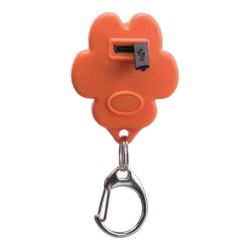 Zawieszka świecąca dla psów Flasher, USB, 3.5 × 4.3 cm