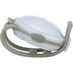 Flasher USB, zawieszka świecąca, dla psa, grafitowa, 4 × 11.5 cm