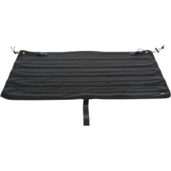Osłona zderzaka, czarna, 80 x 63 cm, składana