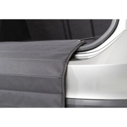 Osłona zderzaka, czarna, 80 x 63 cm, składana