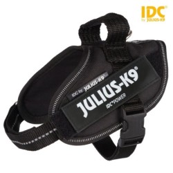 Szelki Julius-K9® IDC , Mini-Mini/S: 40–53 cm/22 mm, czarny