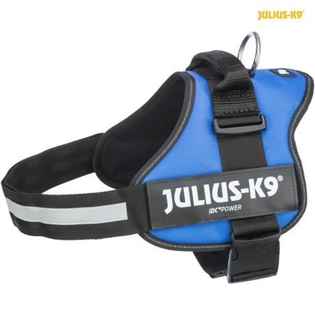 Szelki Julius-K9® , 3/XL: 82–116 cm/50mm, niebieskie