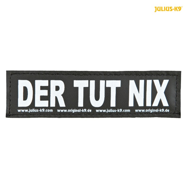 Naklejka na rzep 2 Julius-K9 , S, DER TUT NIX