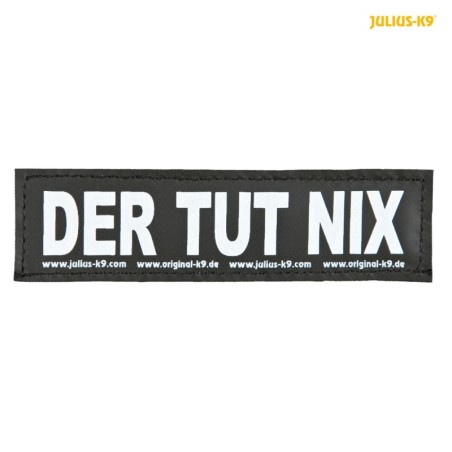 Naklejka na rzep 2 Julius-K9 , S, DER TUT NIX