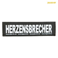 Naklejka na rzep 2 Julius-K9 , S, HERZENSBRECHER