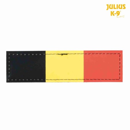 Naklejka na rzep 2 Julius-K9  'FLAGGE_BELGIEN', S