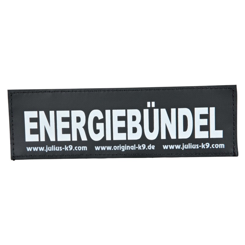 Naklejka na rzep 2 Julius-K9 , L, ENERGIEBÜNDEL