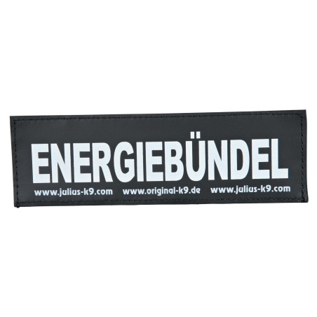 Naklejka na rzep 2 Julius-K9 , L, ENERGIEBÜNDEL