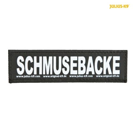 Naklejka na rzep 2 Julius-K9 , L, SCHMUSEBACKE