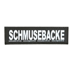 Naklejka na rzep 2 Julius-K9 , L, SCHMUSEBACKE