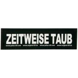 Naklejka na rzep 2 Julius-K9, S, ZEITWEISE TAUB