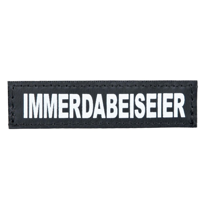 Naklejka na rzep 2 Julius-K9, XS, IMMERDABEISEIER